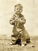 Bill Hammack as a very small child